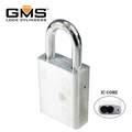 Gms GMS: Large format IC padlock, 1-3/4 wide, 4 shackle, less cylinder GMS-LFICP1754